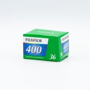 Carrete Fujifilm 400 de 35 mm para fotografía analógica en color